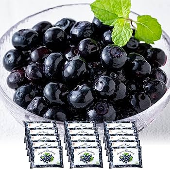 Amazon | オーガニック 冷凍 ブルーベリー 3kg（200g×15パック